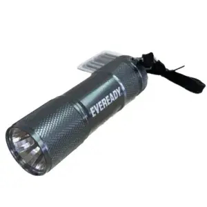 Eveready senter mini portable super terang bahan metal batrai AAA
