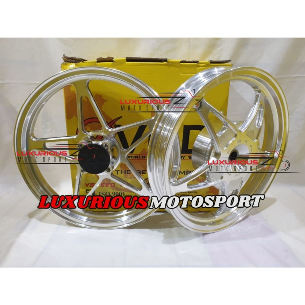 Velg VND V Speed V2 Ring 14 Stylo 160 ABS/ Stylo 160 CBS F185x14 & R215x14 Velg Racing Vnd Vspeed v2