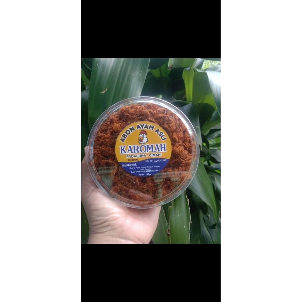 

Abon ayam asli karomah 100 gram