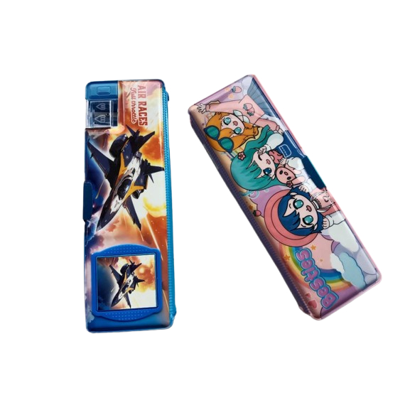 

KOTAK PENSIL MAGNET KARAKTER 2 SISI RAUTAN + KALKULATOR (CC - 7816)