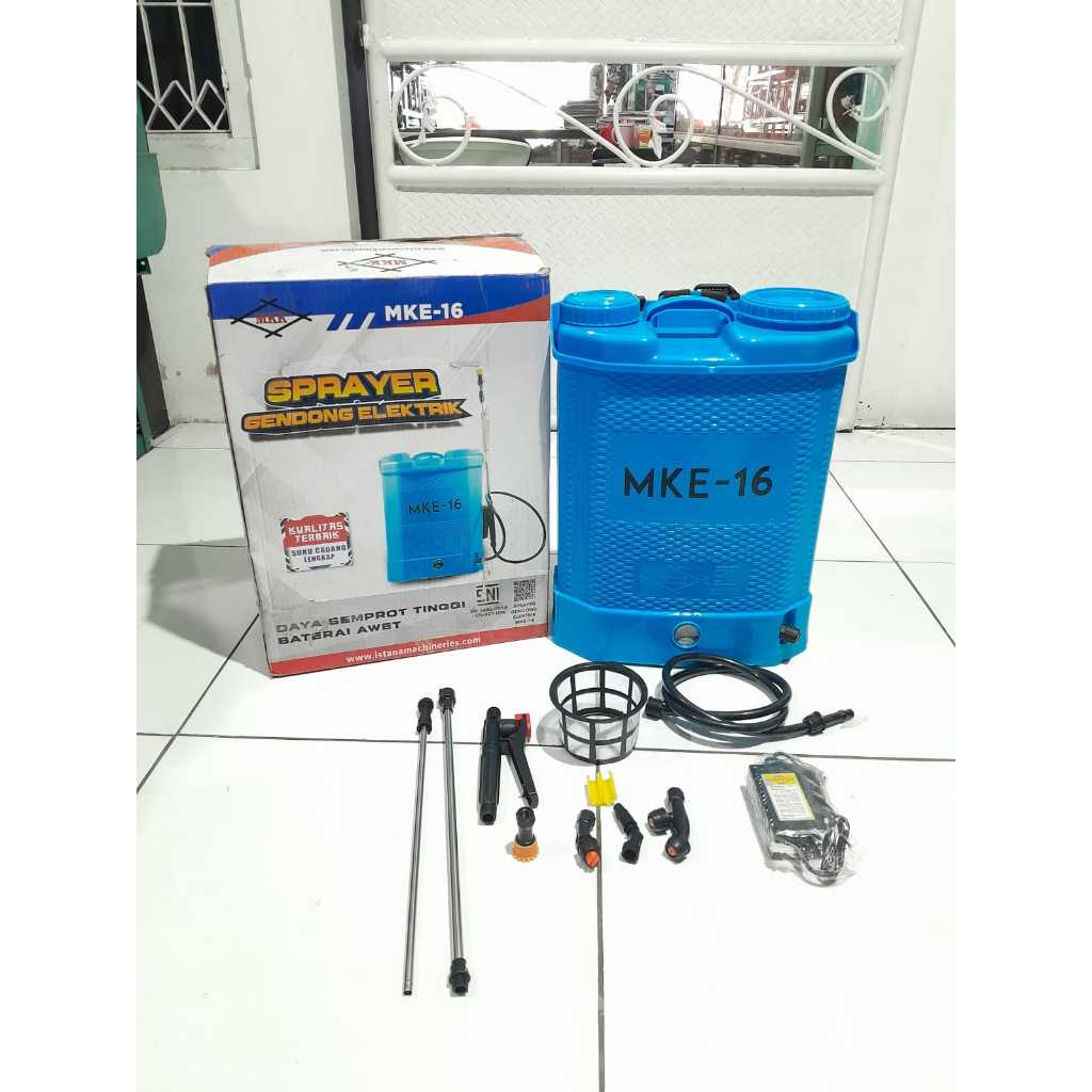 Alat Semprotan Hama Tanaman Sprayer Elektrik MKK MKE 16Liter
