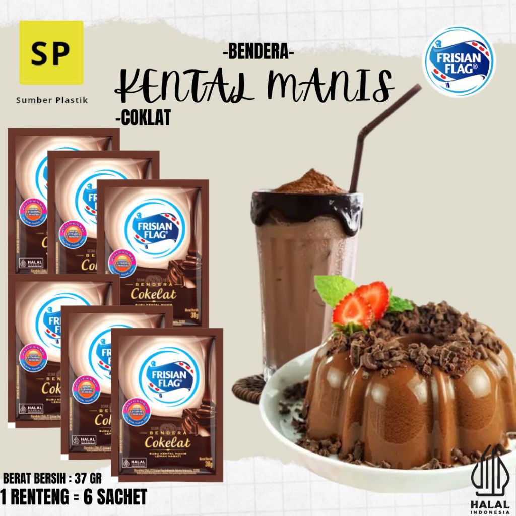 

Susu Kental Manis Frisian Flag Coklat Sachet