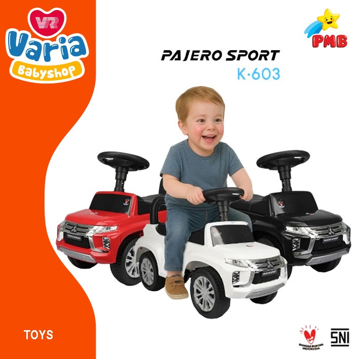 Pmb Toys PMB Tolocar K-603 Pajero Sport / Mainan Mobil - Mobilan / Mainan Anak | PMB TOYS