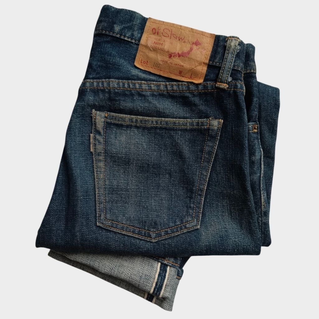 Orslow 107 ivy cut selvedge denim not momotaro evisu kapital