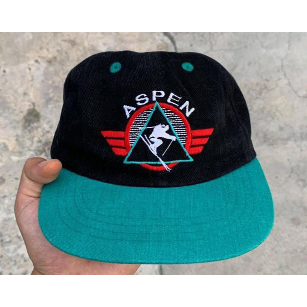vtg aspen snowboarding hat