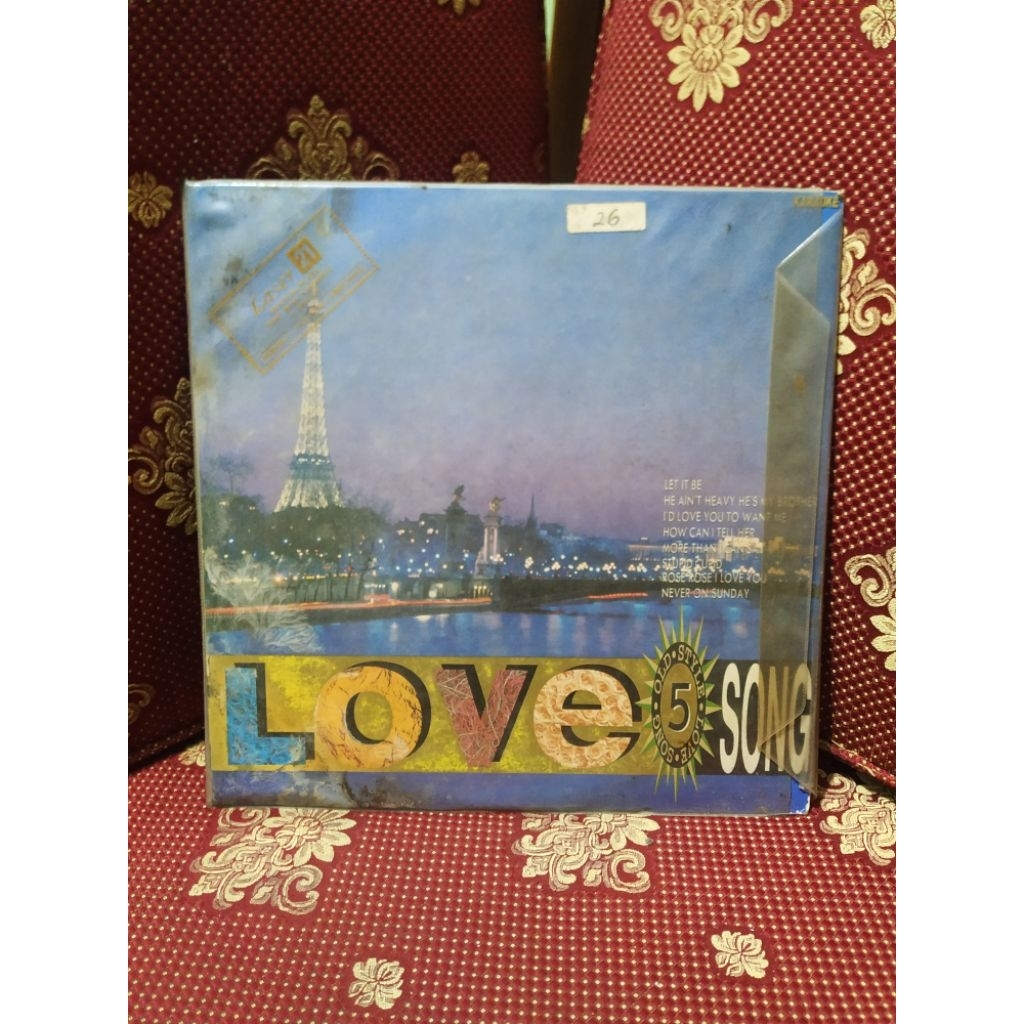 laser disc love song 5 lagu barat