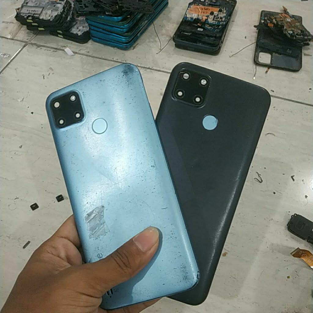backdoor bekas realme c21y,fisik sesuai gambar