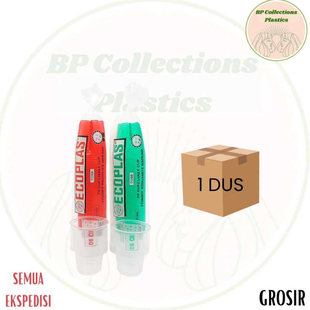 1 DUS GELAS PLASTIK UKURAN 10oz 12oz 14oz 16oz 22oz OZ 22oz CUP 10 12 14 16 22 OZ PUSPAN ECOPLAS GAD
