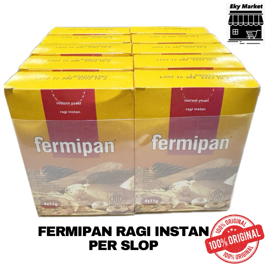 

FERMIPAN RAGI INSTAN PER SLOP ISI 10 PACK