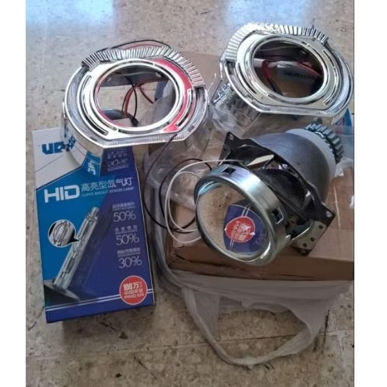 LAMPU MOBIL PROJIE HEADLAMP HID MERK IPCHAR