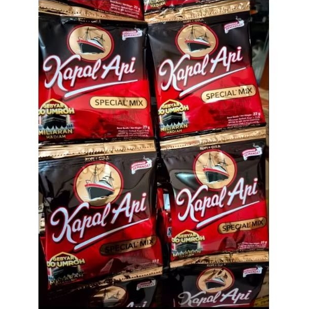 

Kopi Kapal Api Mix 1 renceng isi 10 sachet