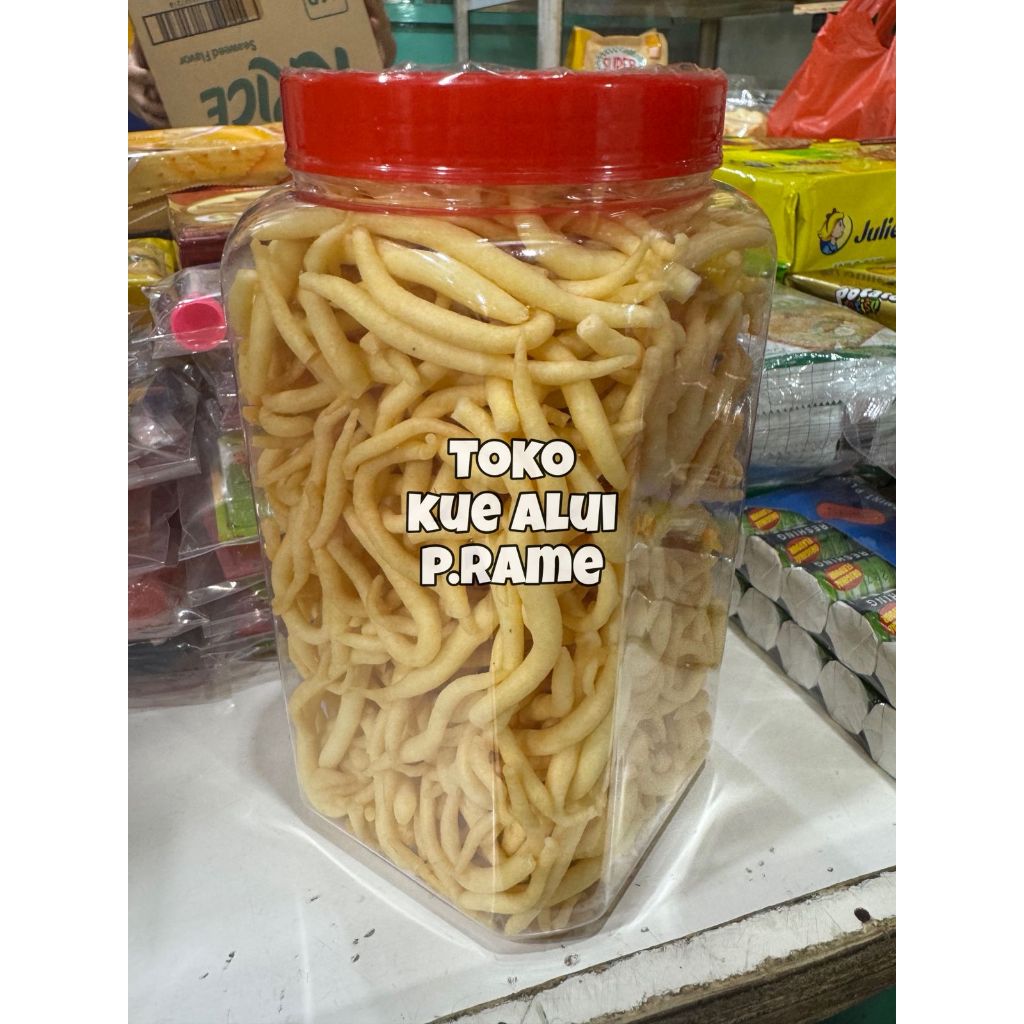 

Curut Keju / Telur Gabus Keju / Ekor tikus Keju Homemade + Keju Kraft (350 Gram)