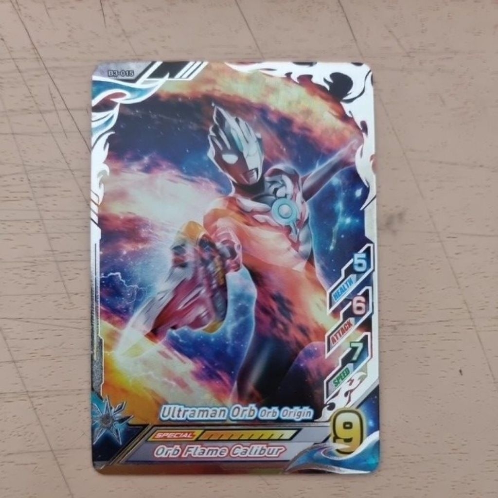 B3-015 Ultraman Orb Orb Origin - Ultraman Fusion Fight R/B Ver 3
