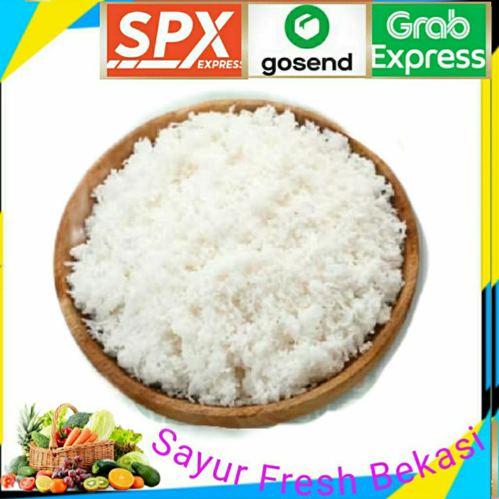 

Kelapa Parut Setengah Buah.