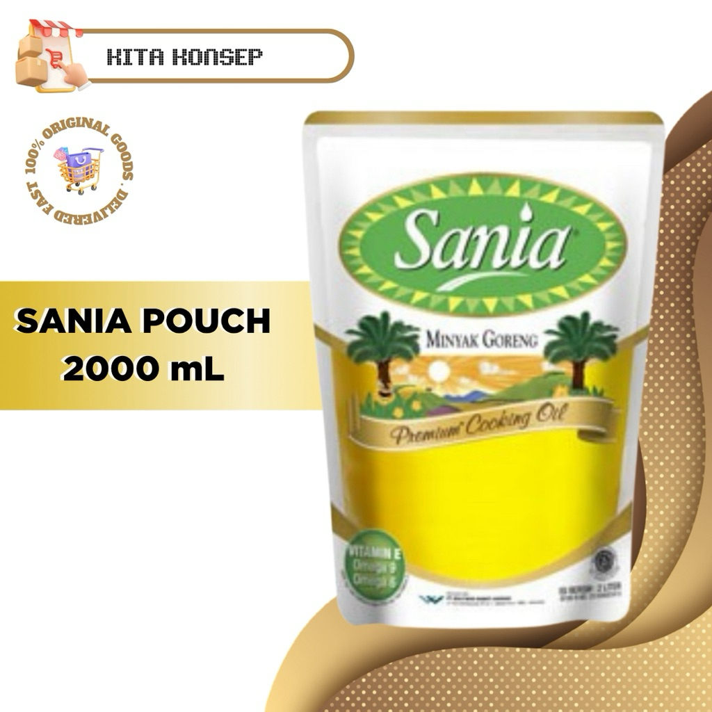 

MINYAK GORENG SANIA REFILL POUCH KEMASAN 2L