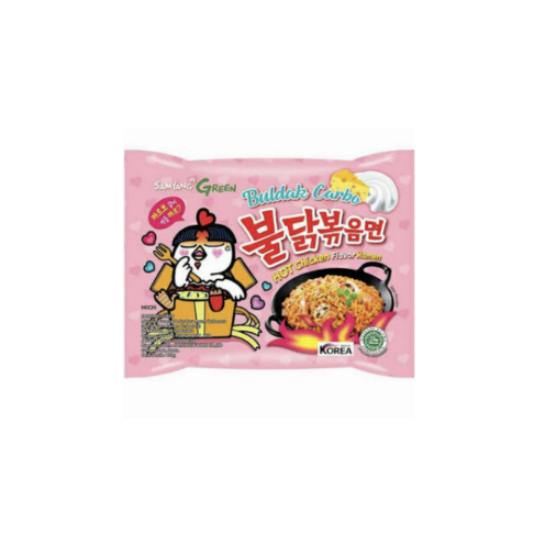 

Samyang Carbo Hot Chicken Flavor Ramen Logo Halal