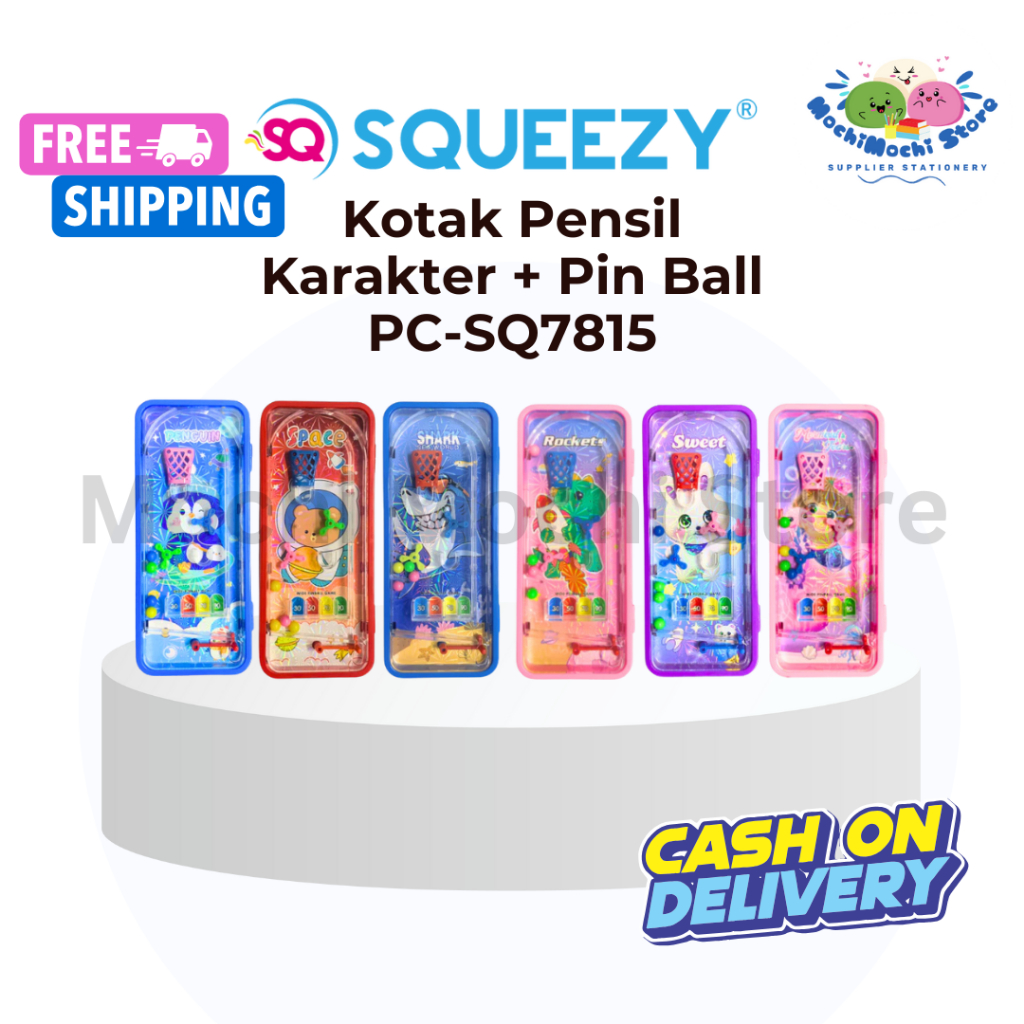 

HARGA GROSIR Kotak Pensil Karakter + Mainan Pin Ball CC-7815 / PC-SQ7815 | Pencil Case | Tempat Pensil | Kotak Pensil Karakter Mainan PinBall