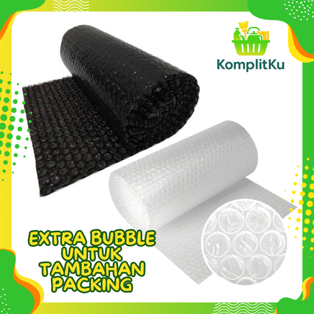 

KomplitKu Bubble Wrap Tambahan Pelindung Packing