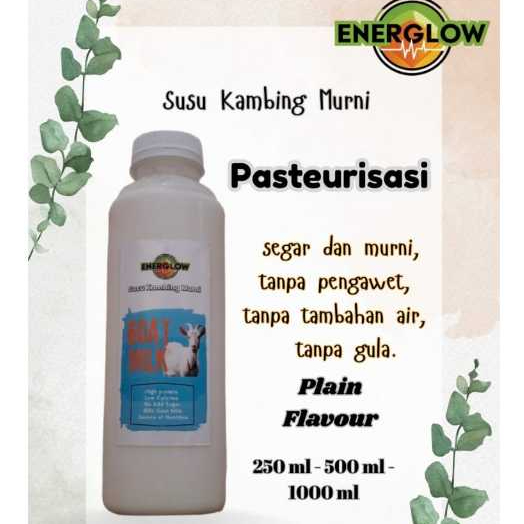 

energlow susu kambing pasteurisasi 250ml-500ml-1000ml