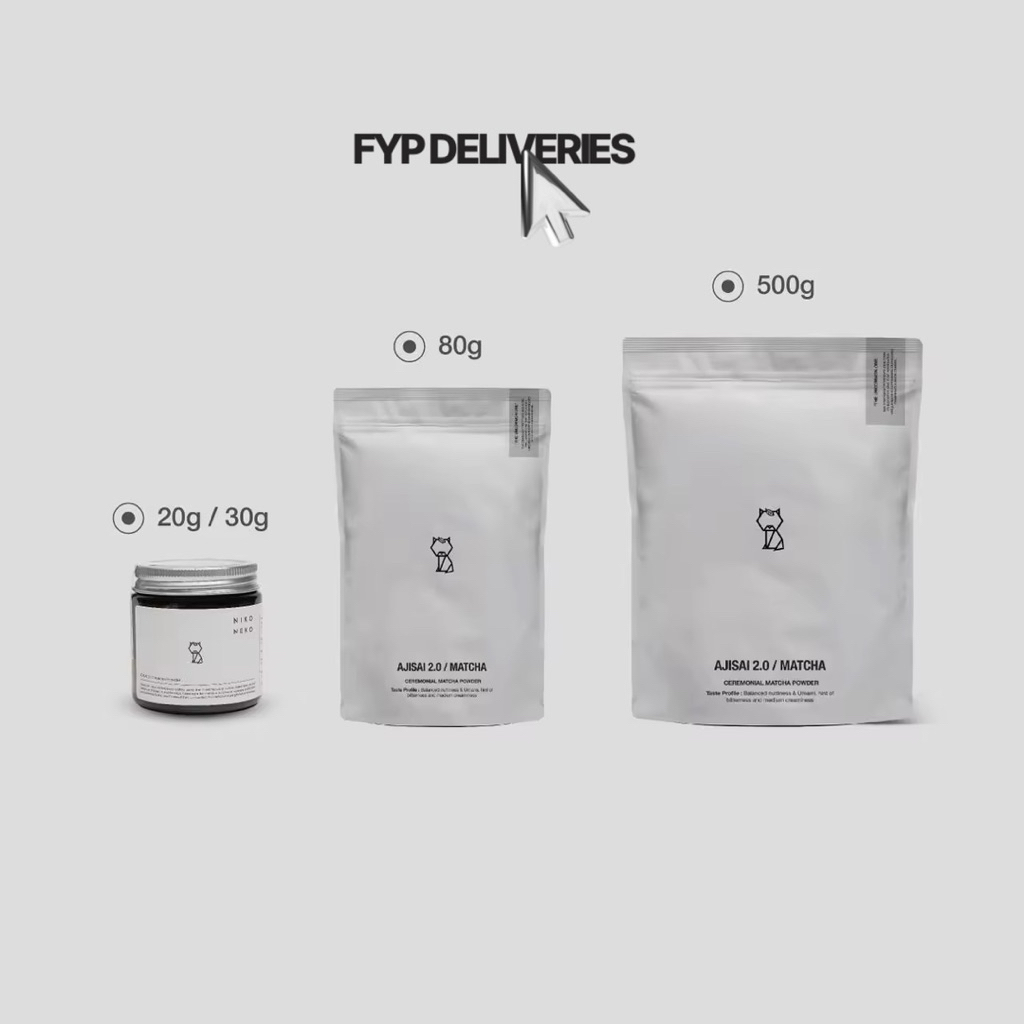 

NIKO NEKO / MATCHAb - AJISAI 2.0 Ceremonial Matcha Powder (Halal Certified)