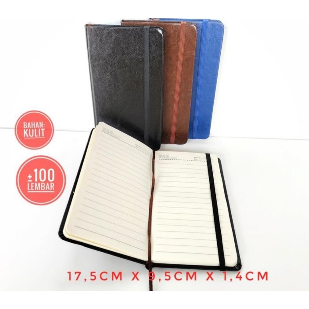 

Buku Agenda AG77/Notebook/ Buku Agenda/ Agenda Kulit / Agenda A6/ Buku Catatan