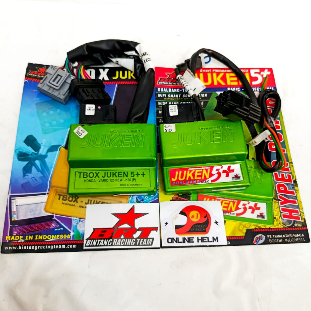 ECU BRT JUKEN 5++ PLUS & TBOX VARIO 125 LED K60 RACING TURBO DUALBAND