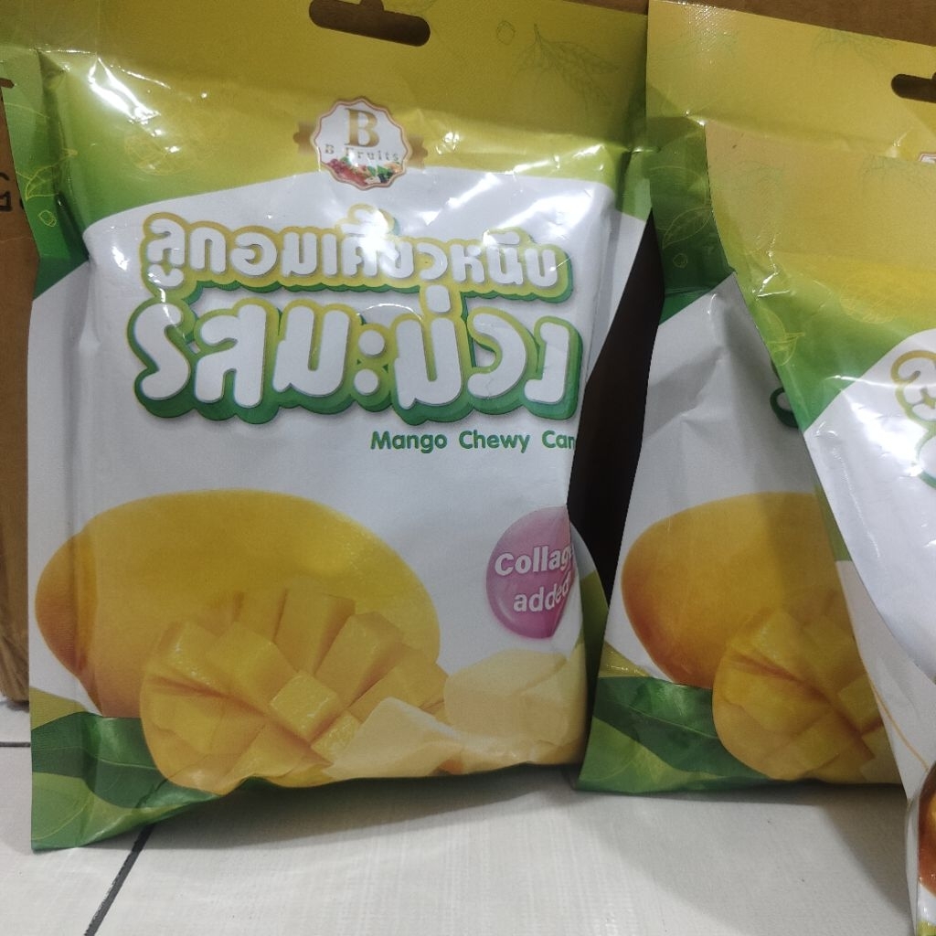 

Permen Chewy rasa Mango ( Mangga ) Asli Thailand 200 gram