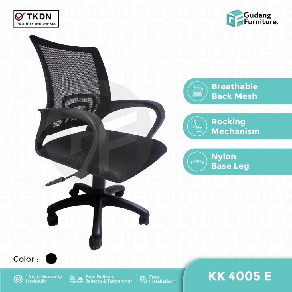 Kursi Kerja Kantor Staff KK 4005 E