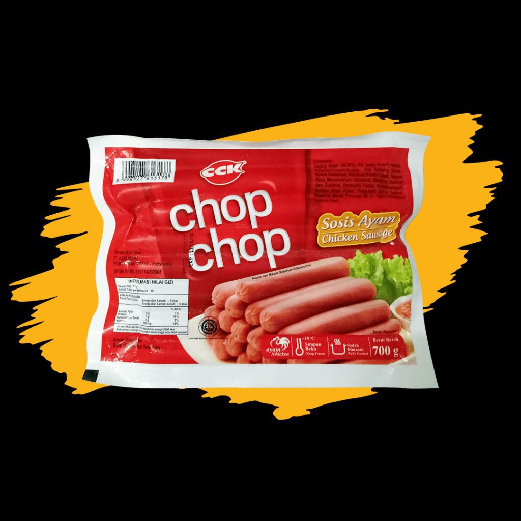 

Sosis Chop Chop 750gr Isi 32