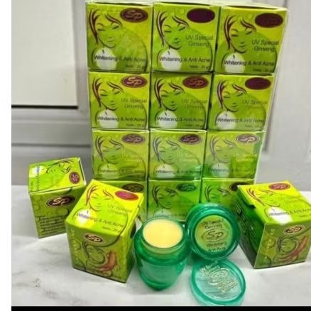 Cream pemutih wajah alami Sp Gingseng Losianan