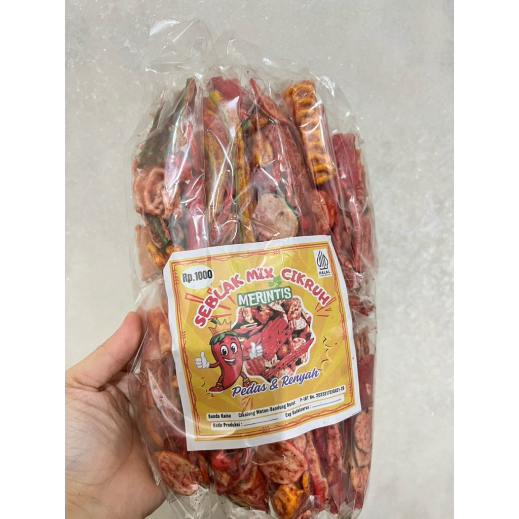 

Seblak Mix Cikruh 1 pack isi 12 bungkus