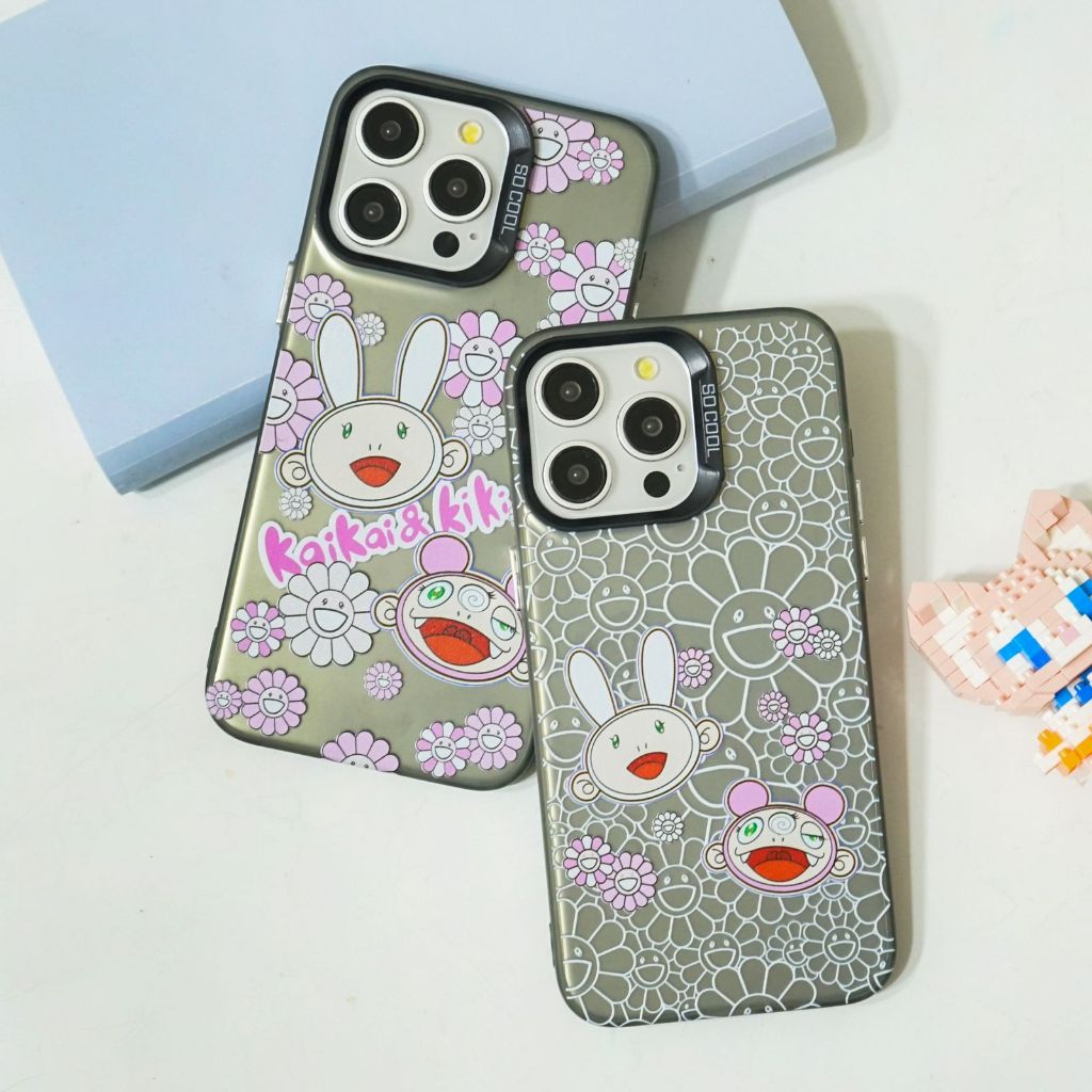Casing Hp Untuk Type Hp Redmi A5 | Case Hologram Black Motif Takashi Murakami [IMD-22]