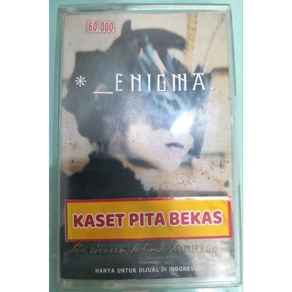 kaset pita bekas enigma the screen bihind