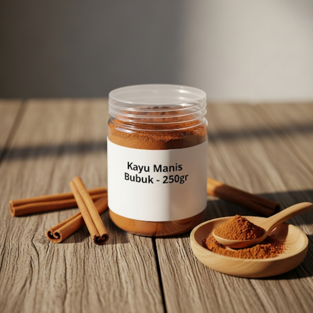 

Kayu Manis Bubuk Premium 100gr / 200gr | Cinnamon Powder Organik Murni | Bumbu Masakan, Kue & Minuman Herbal