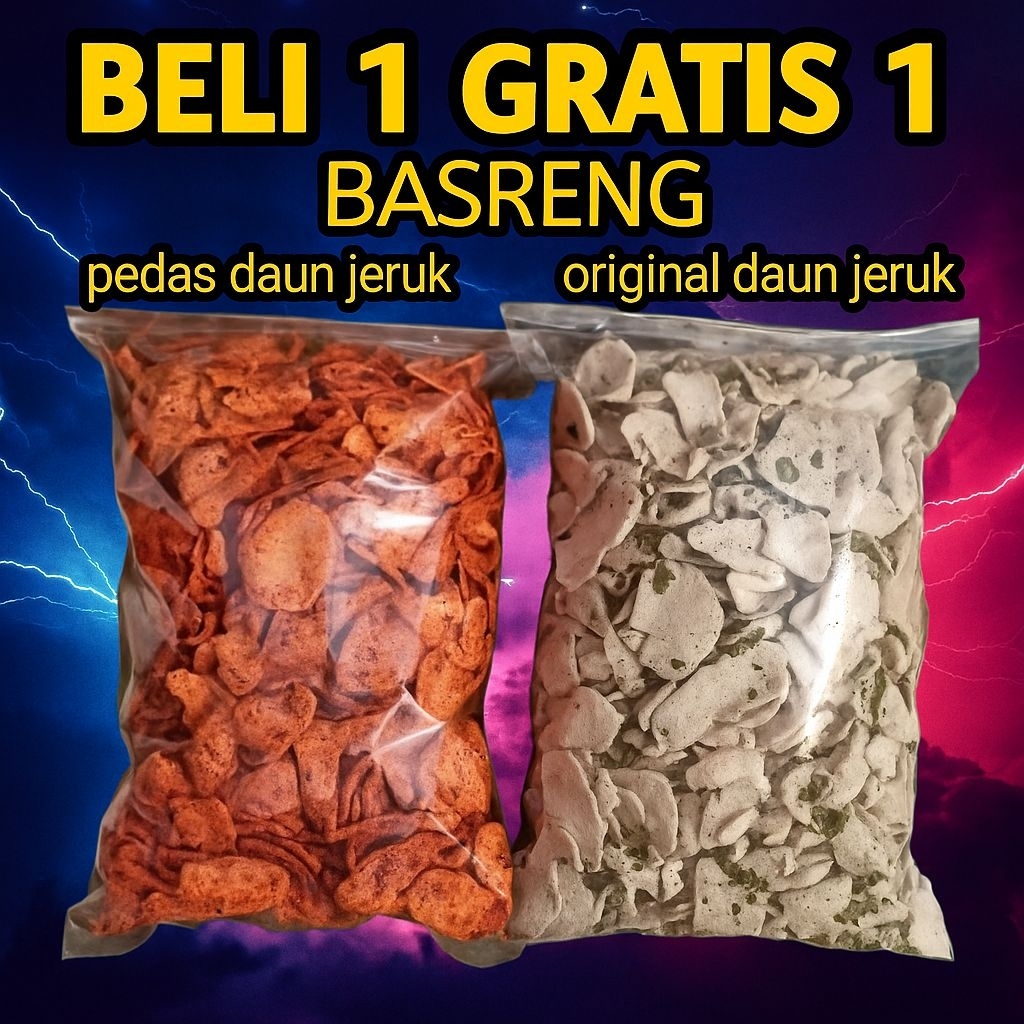 

Basreng Pedas Daun Jeruk Bentuk Coin – Camilan Unik Rasa Autentik