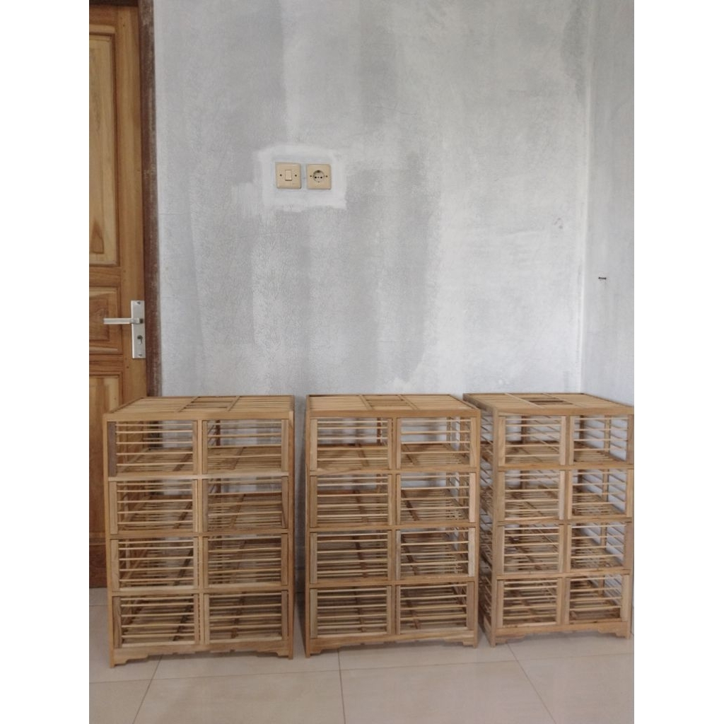 1 set dondang pelepas merpati 8 pintu / 8 kamar