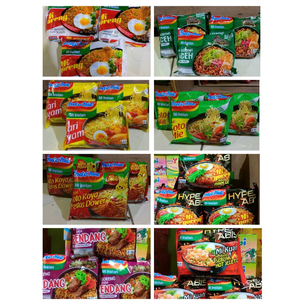 

3pcs indome berbagai varian rasa