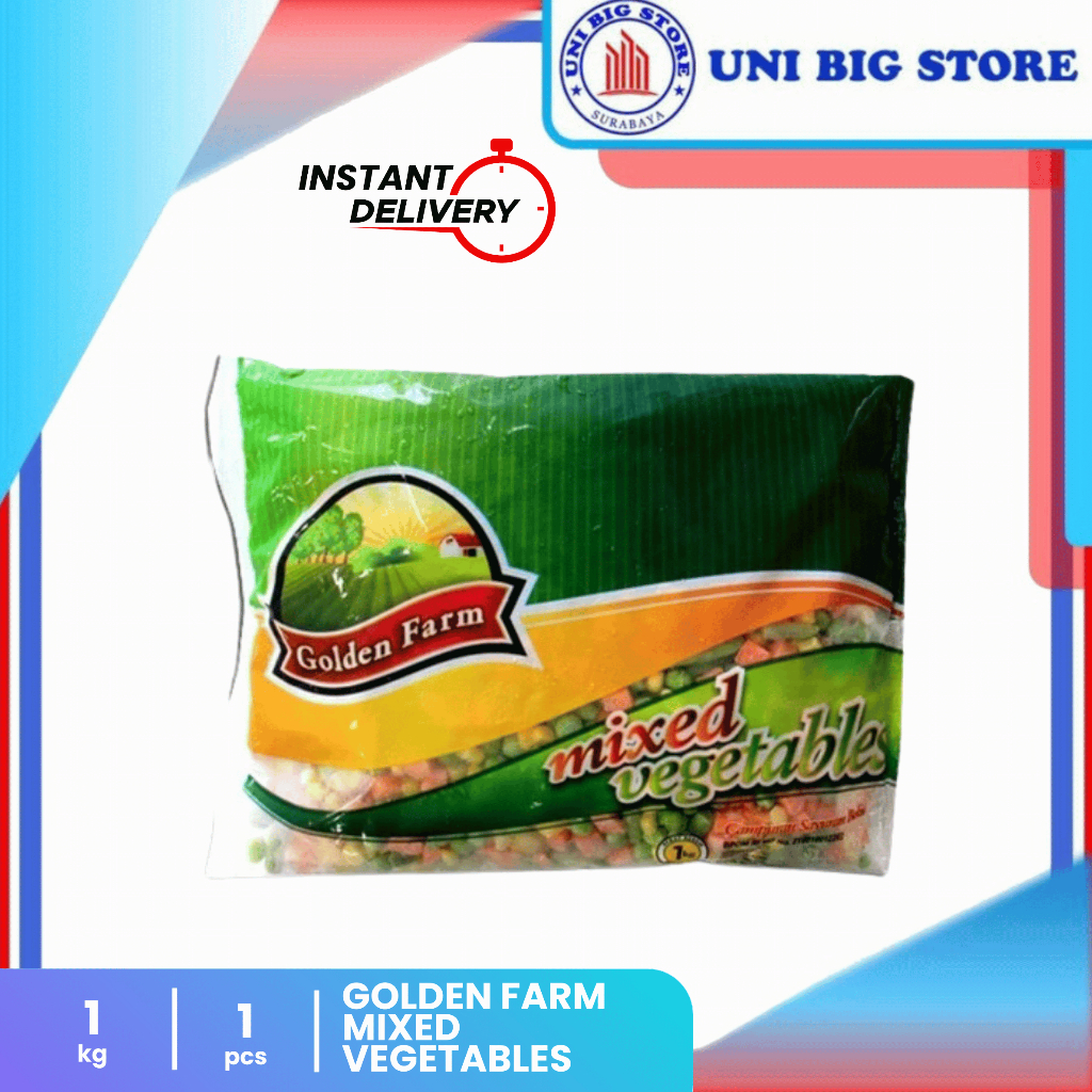 

Golden Farm Mix Vegetables 1000 gr Sayur 1 Kg Sayur Wortel Jagung