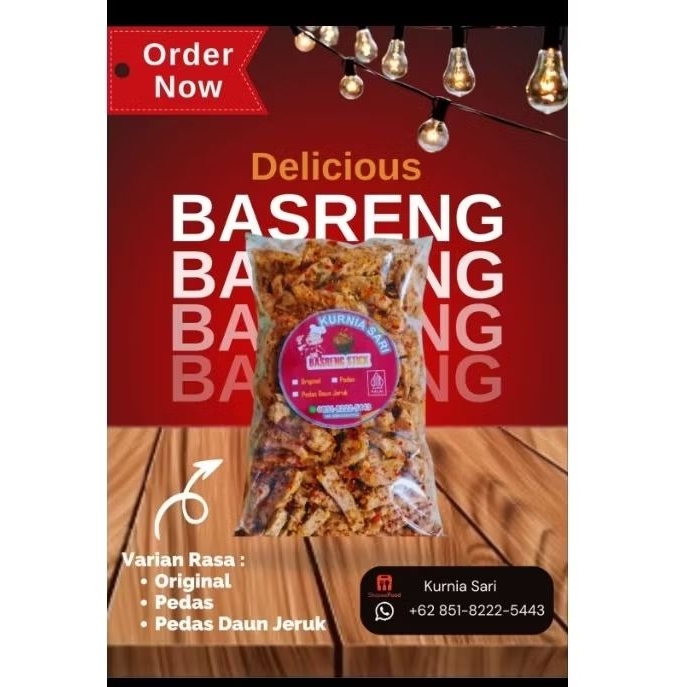 

Basreng stik KURNIA SARI 1 kg