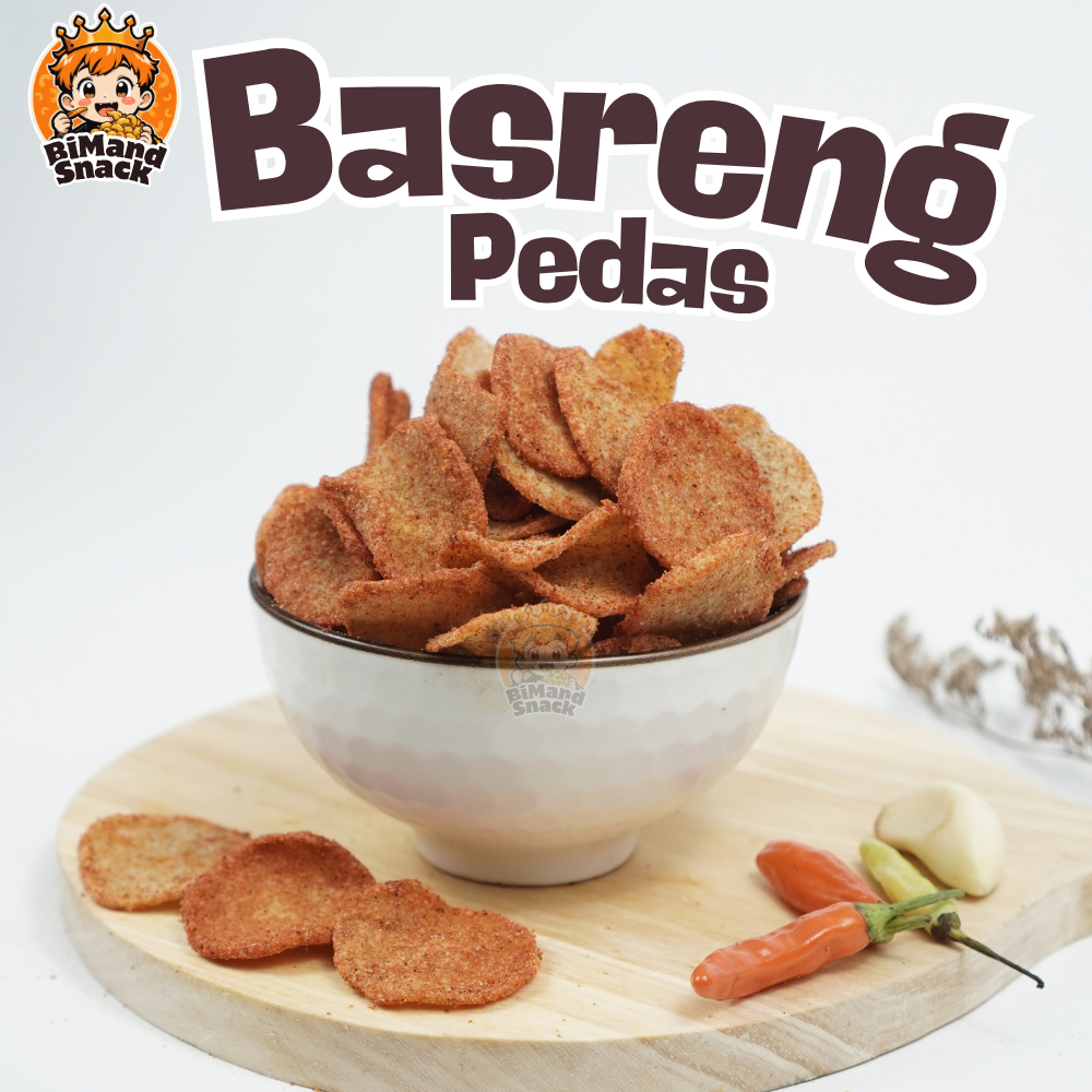 

Basreng Bulat Pedas Widuri Tipis Gepeng | 200gr | Snack Kiloan Cemilan Murah Jajan Kiloan Camilan Bimand.Snack