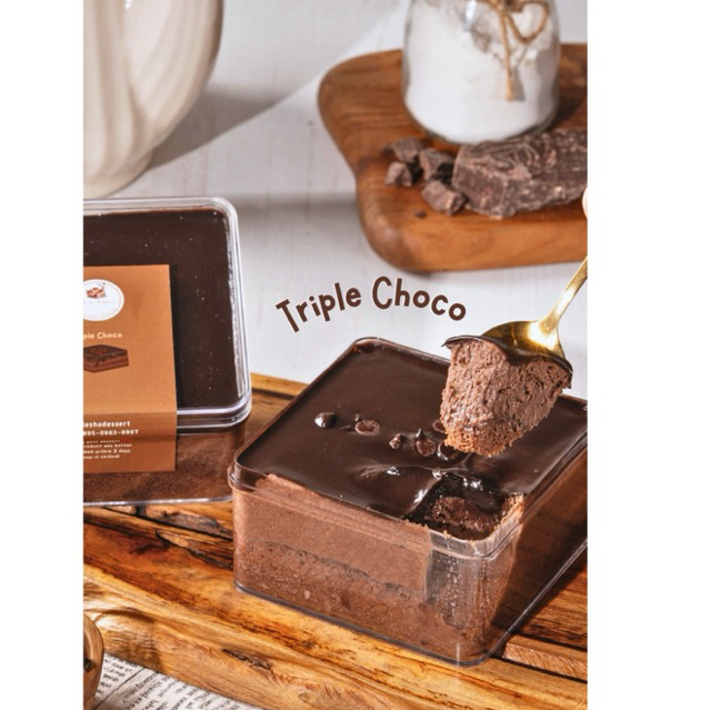 

TRIPLE CHOCO DESSERT BOX by aleshadessert
