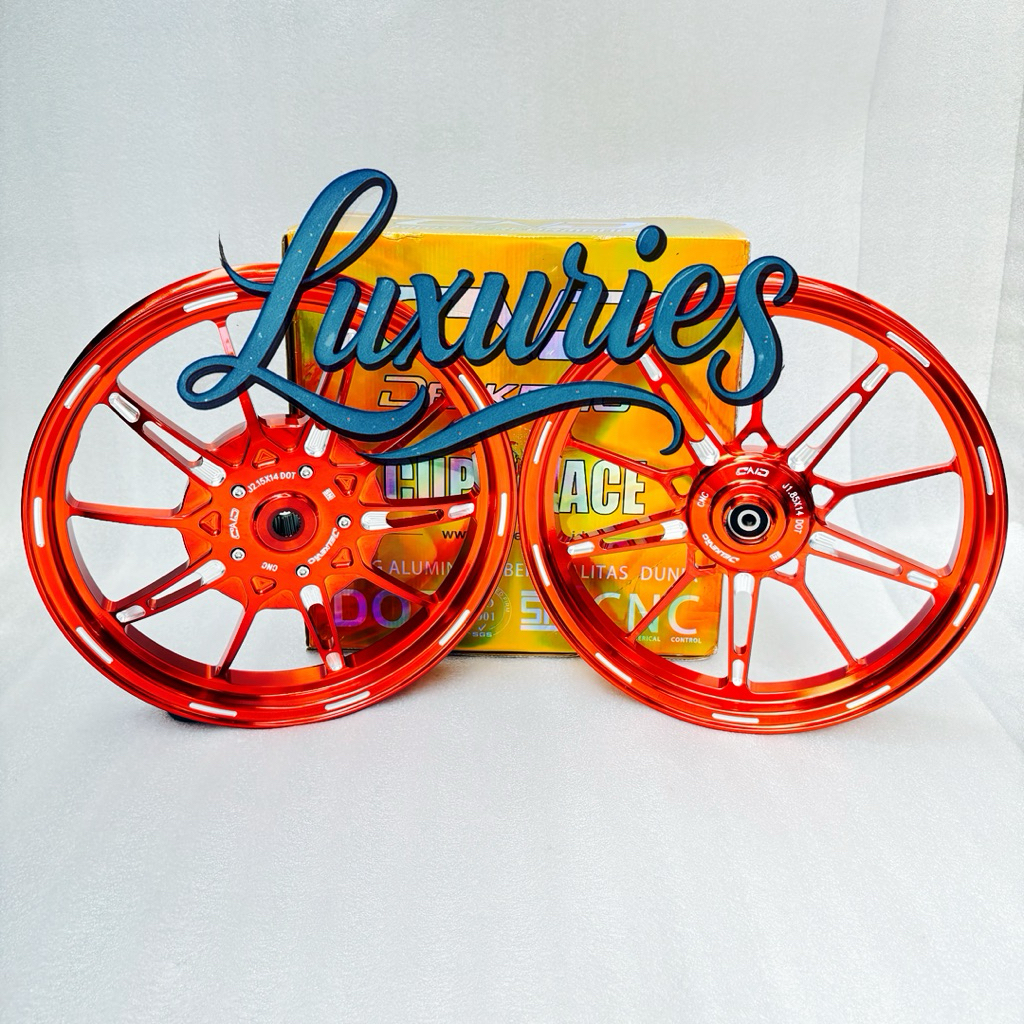 VELG DELKEVIC XSPEED MIO M3 MIO 125 MIO Z SOUL GT 125 UK 185/215-14