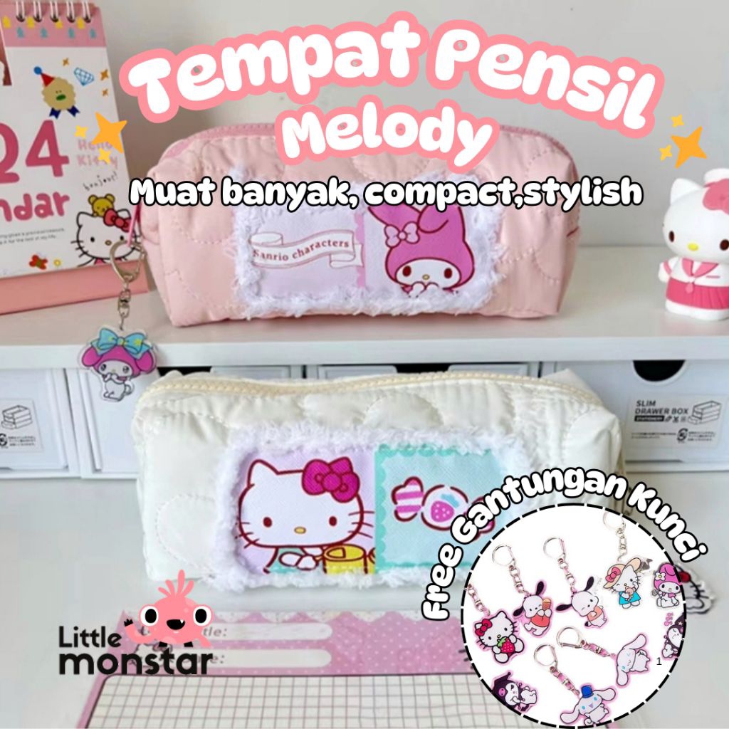 

Tempat Pensil sekolah Tempat Pensil Sanrio Serba Guna SB-9