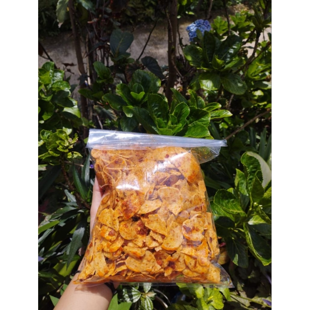 

Basreng pedas bumbu basah 500gr