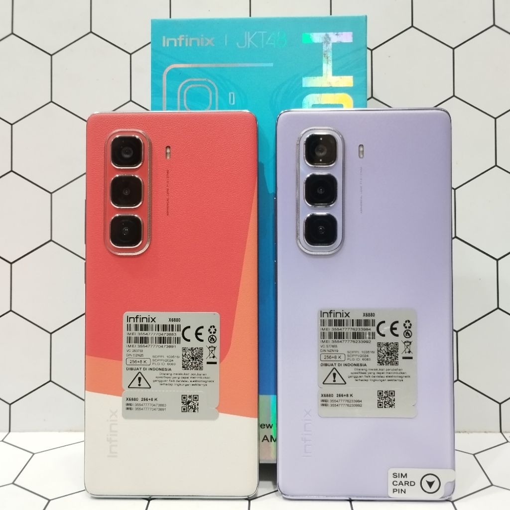 INFINIX HOT 50 PRO PLUS 8/256 HP SECOND BEKAS FULLSET