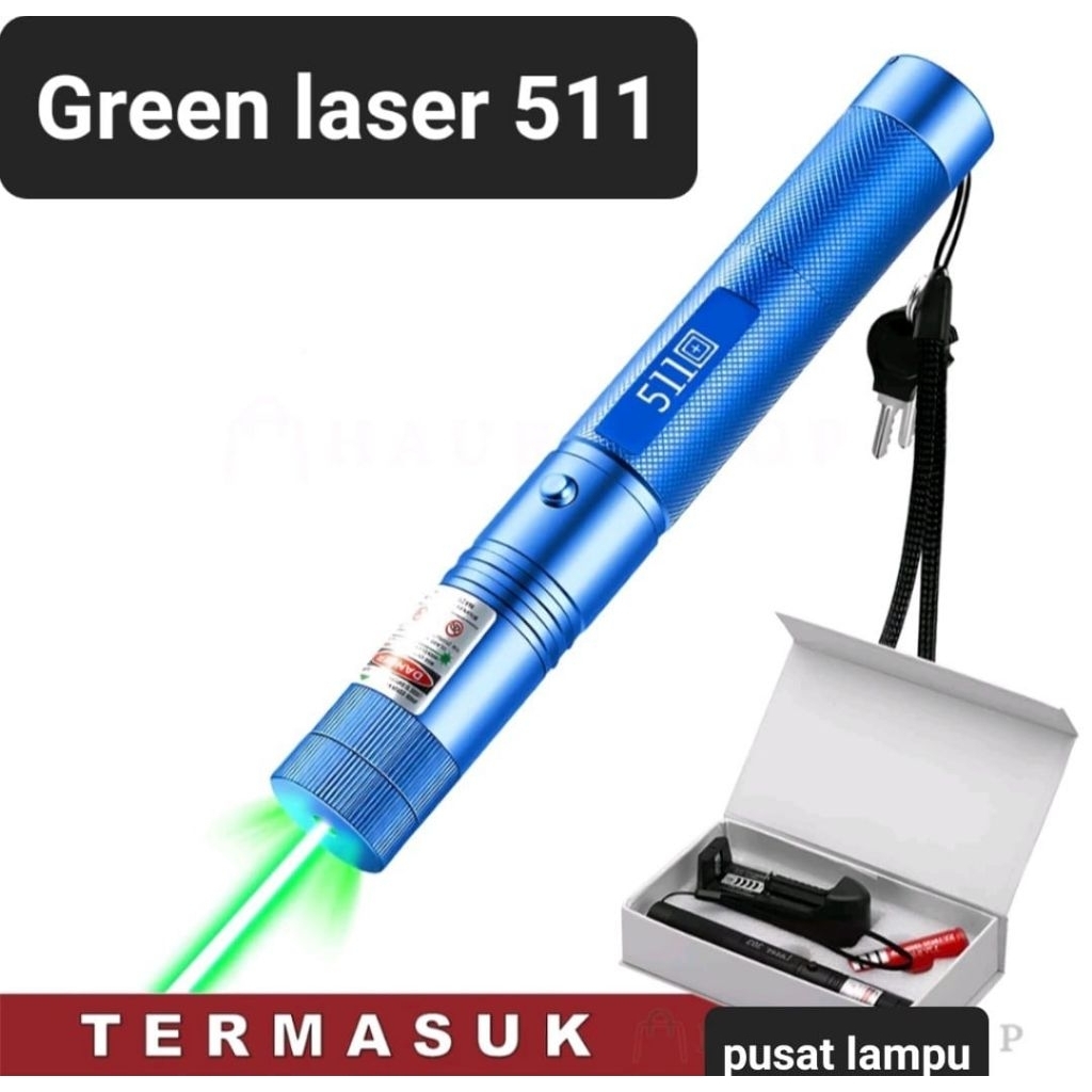 LASER  511 303 (ORIGINAL) laser pointer persentasi laser hijau jarak jauh