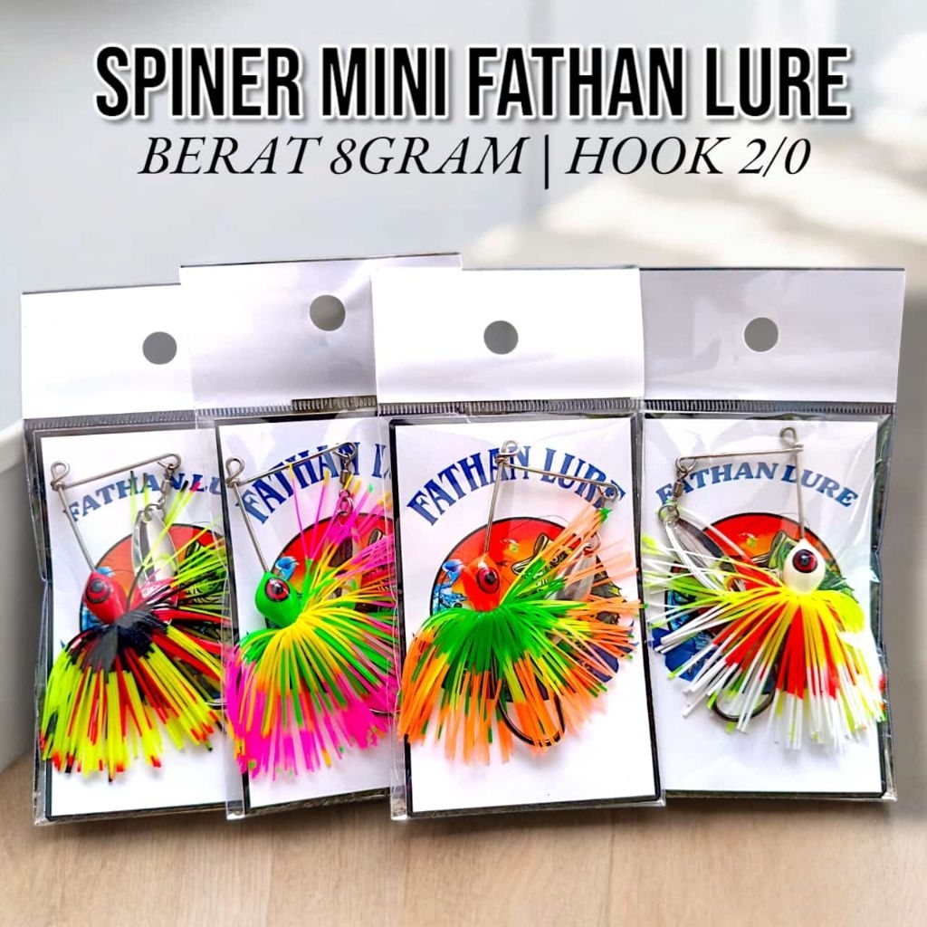 spinner mini Fathan lure umpan casting toman dan gabus