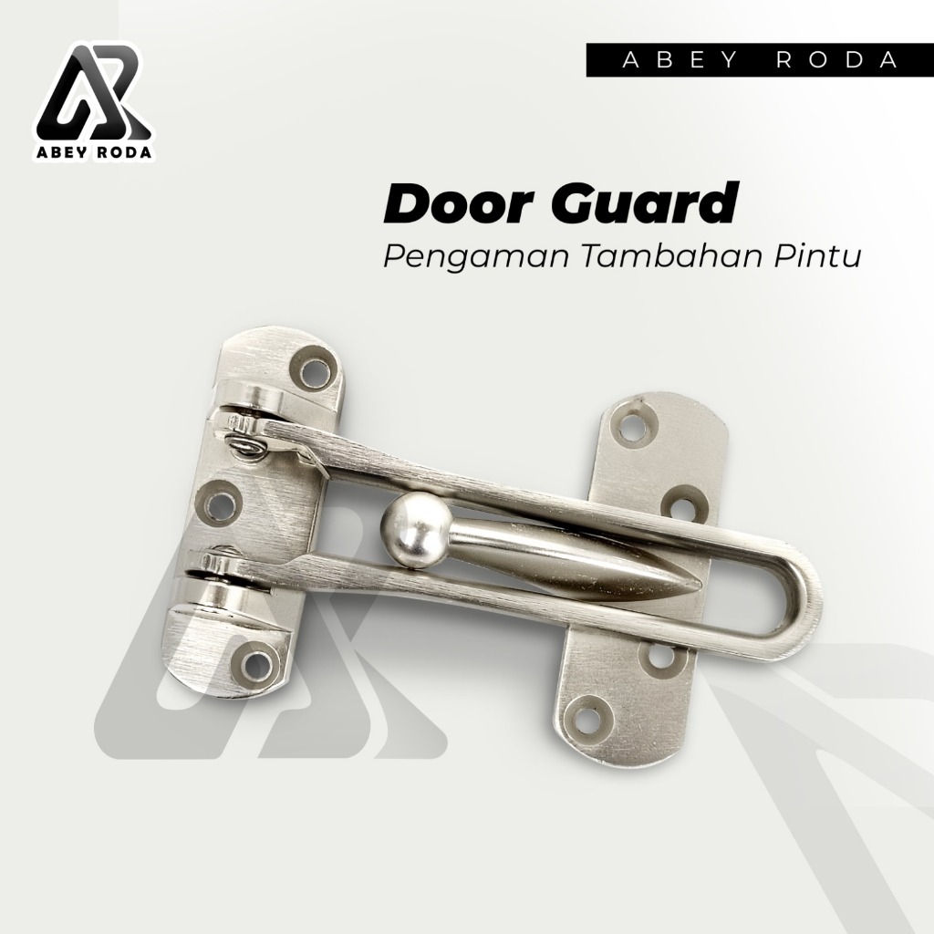 Penahan Pintu Kunci Apartemen Dan Hotel Door Guard // Gembok Pengunci Grendel