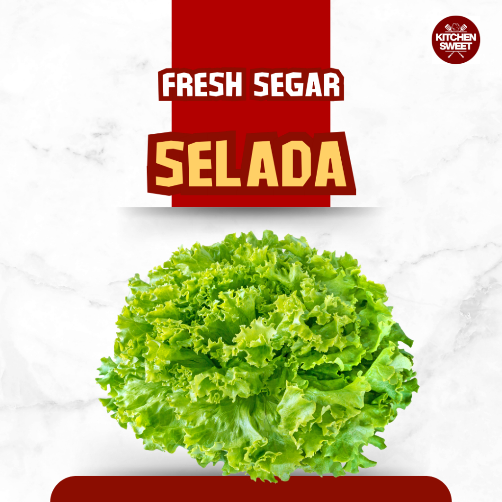 

Kichen Sweet - Selada Keriting / Selada Keriting Seriti Fresh Sayur