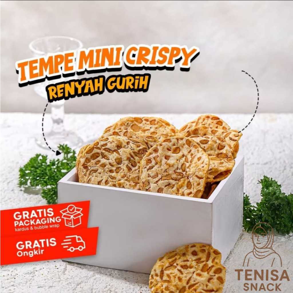 

JAMINAN REAL PRODUK//1BAL 1KG KERIPIK TEMPE SAGU RASA SAPI PANGGANG sudah matang